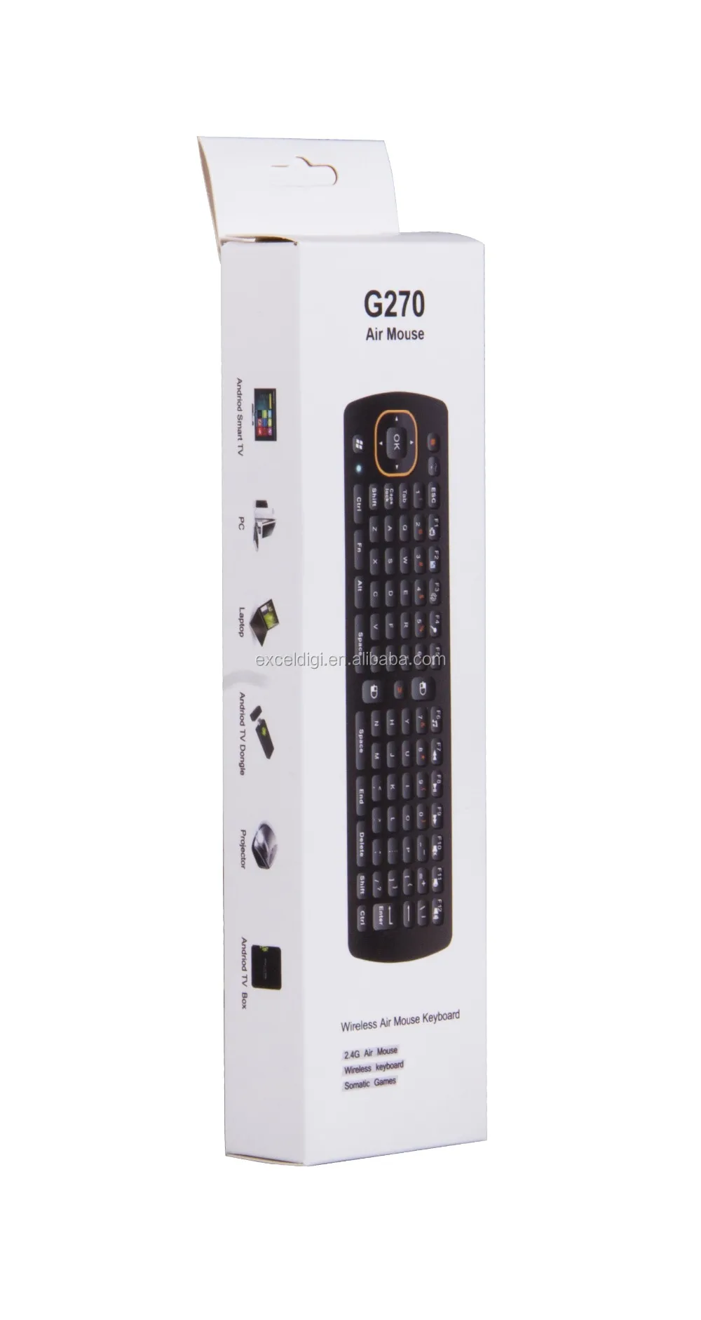 Excel Digital 2.4ghz 3d Android Tv Box Remote Controller,2.4ghz Air