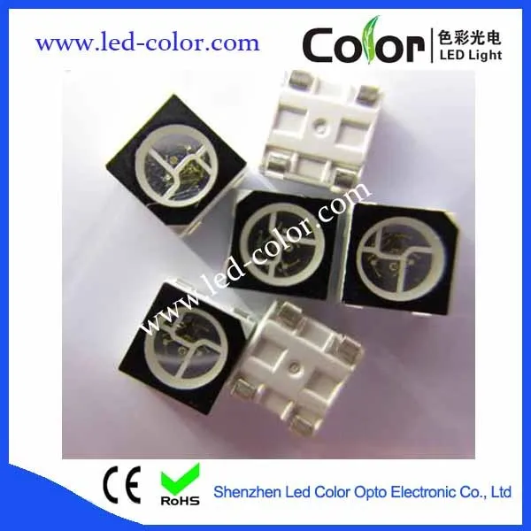 full color mini ws2812b led 3535, 5050 black surface ws2811 ic rgb led