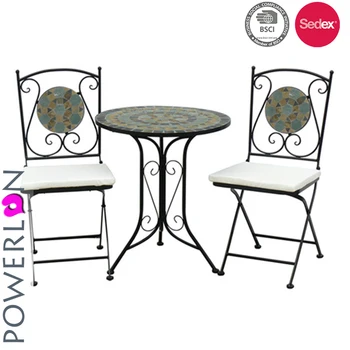 Attractive Unique Steel Used Mosaic Patio Furniture Steel Used Mosaic Patio Furniture
