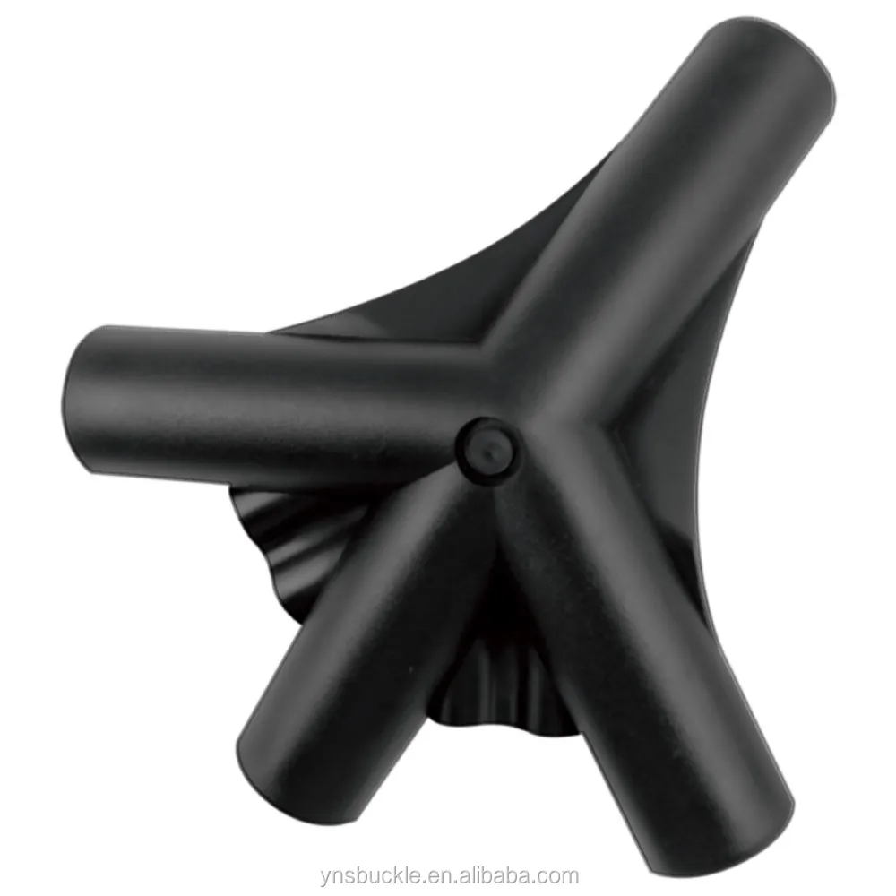 High Quality Plastic Adjustable 3way(right Angle) Connector For Tent 3
