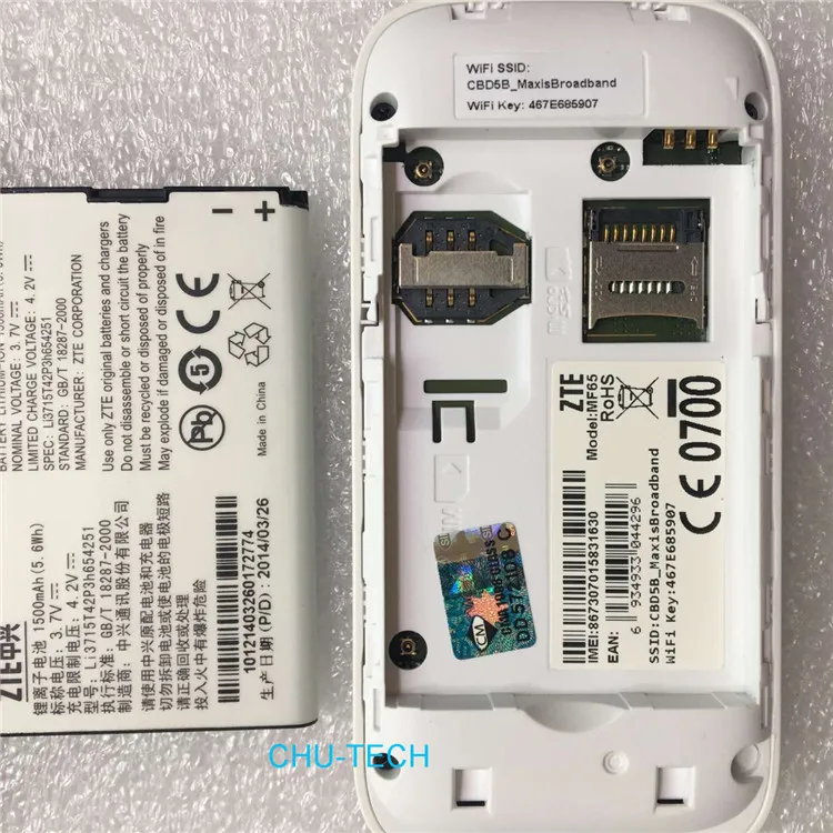 modem zte mf65