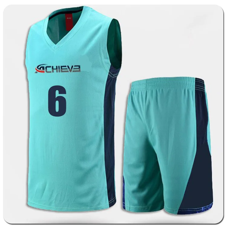 blue green basketball jersey