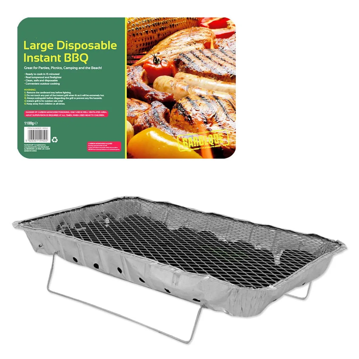 Instant Light Disposable Barbecue BBQ 2 