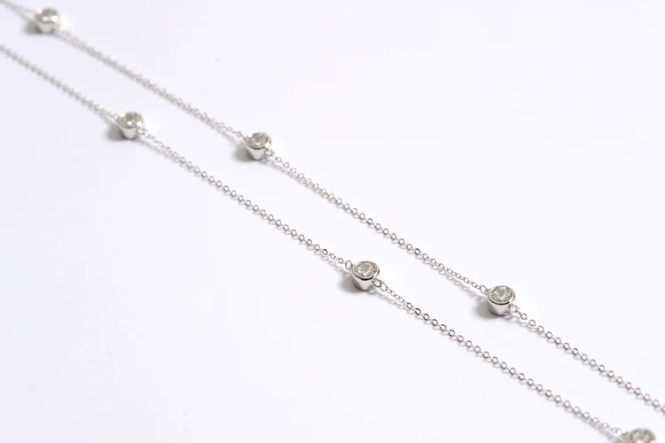 Rhodium Plating Fancy Come Long Jewelry Fashion Silver 925 Chain ...