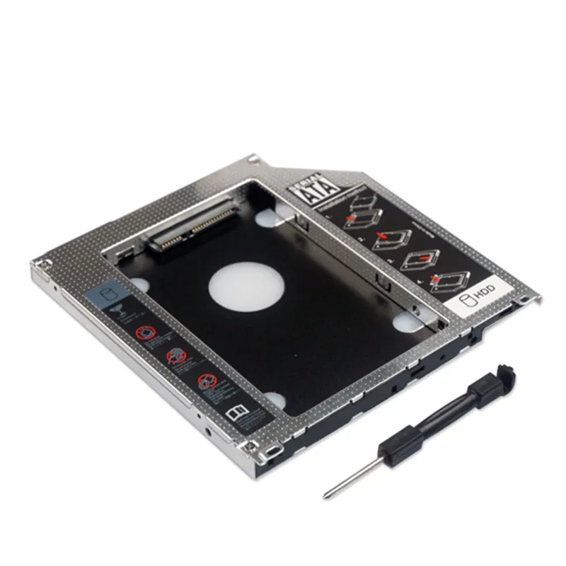 2nd Ssd/hard Disk Drive Caddy With Buckle And Screw Drive For Mac Book/ Mac Book Pro 9.5mm