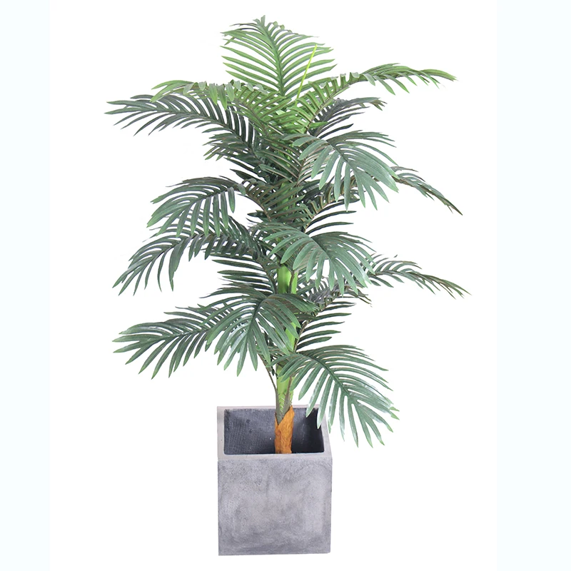 Indoor Decorative Plastic Palm Plants Cheap Wholesale Artificial Palm