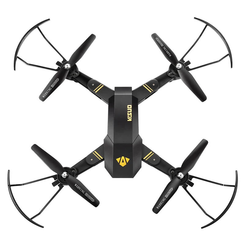 Visuo Xs809hw Foldable Drone With Camera Hd Wide Angle Wifi Fpv