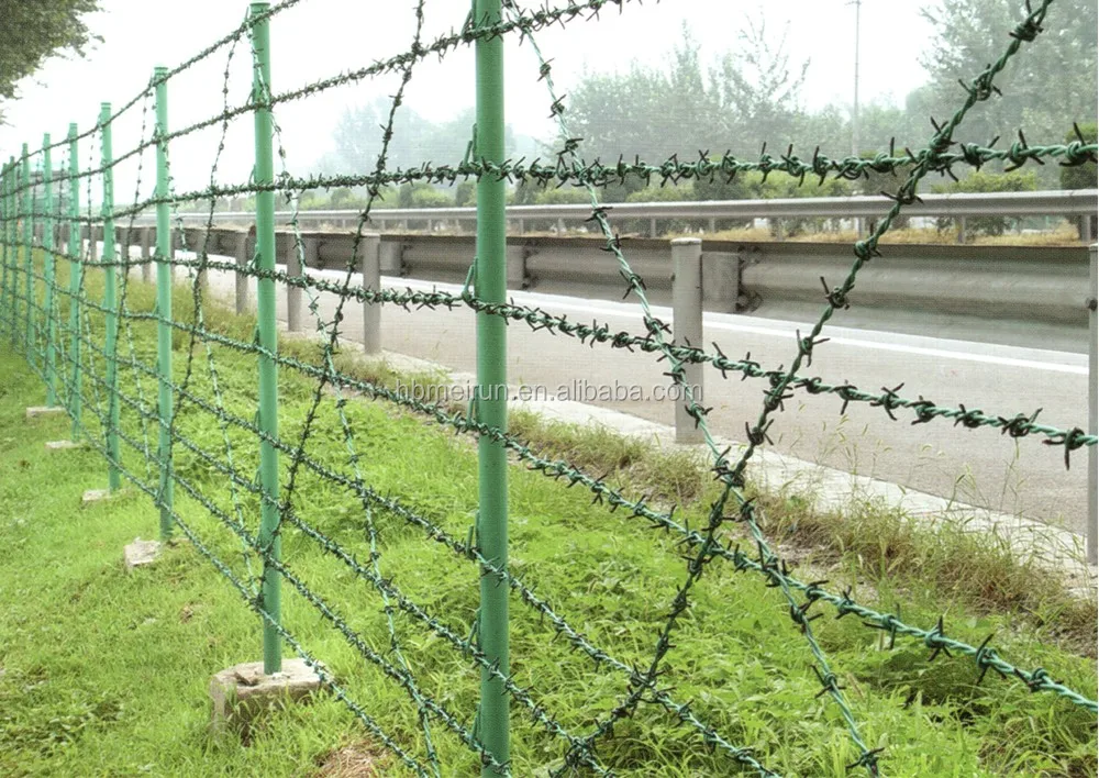 Automatic Barbed Wire Fencing Making Machine