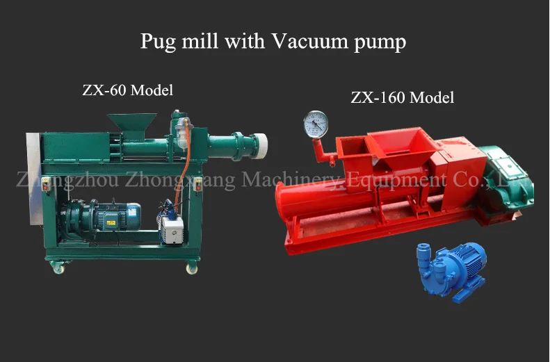 Fully automatic small gearbox for pug mill machine