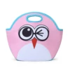 Portable fashionable children insulated neoprene lunch cooler bag for kids