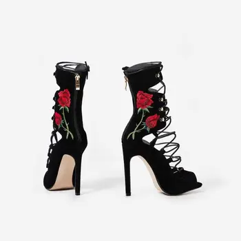 high heel lace up shoes