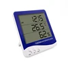 INDOOR/Outdoor LCD big display digital wether station for home thermometer(S-W09F) live with rain gauge