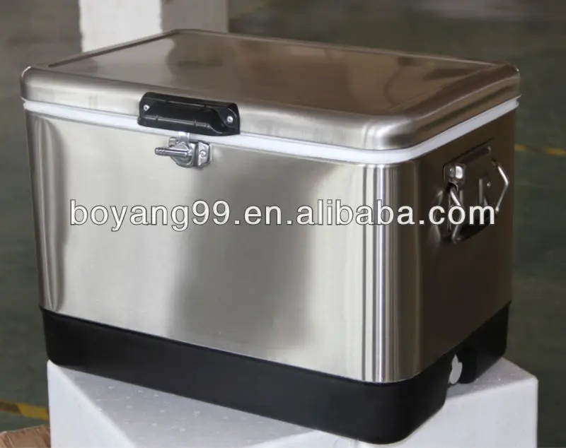 tin cooler with stand