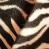 100% Polyester Animal Printed Short Hair Velboa Velour/Velvet Fabric