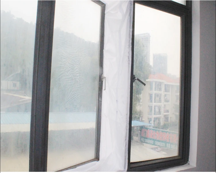 Airlock Door Sealing For Mobile Air Conditioner Units And Soft Cloth