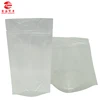 BPA free reusable food stand up pouch plastic zip-lock packaging bag