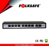 Marvell chipset 10/100m ethernet 8-port fast PoE switch complying with IEEE 802.3af/at standard w/vlan function