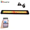 wireless bluetooth mobile phone LED SMD programmable led sign tri-color M500N-780RG indoor led Scrolling message display board