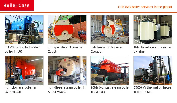 case of Competitive Price Horizontal Diesel Natural Gas Fired Industrial Thermal Oil Boilers