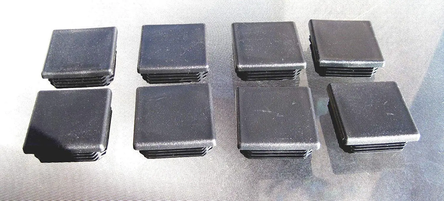 square plastic caps and plugs