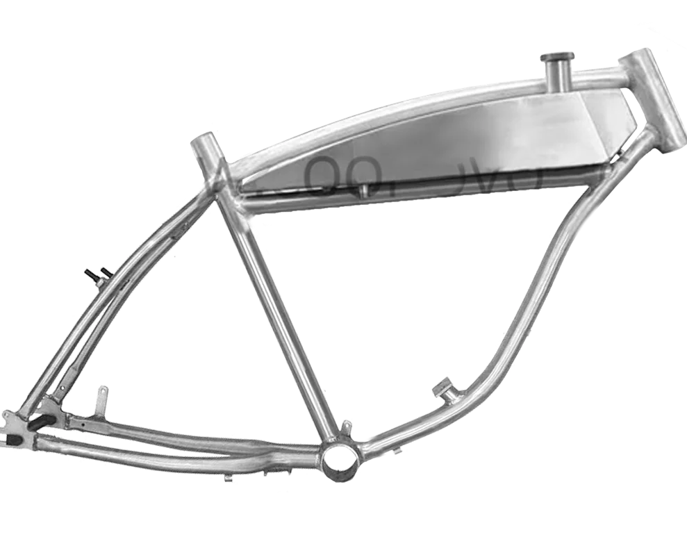 gas bicycle frame