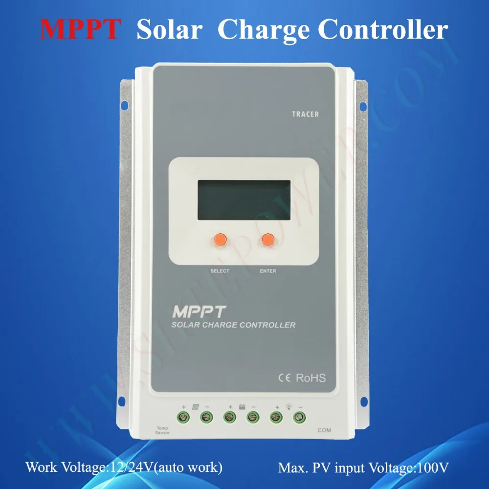 Remote Temperature Sensor 40A MPPT Solar Charge Controller Tracer4210A MT-50 