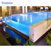 Outdoor Transparent clear acrylic swimming plexiglass for pools windows