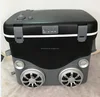 Ice cooler box radio with wireless speaker