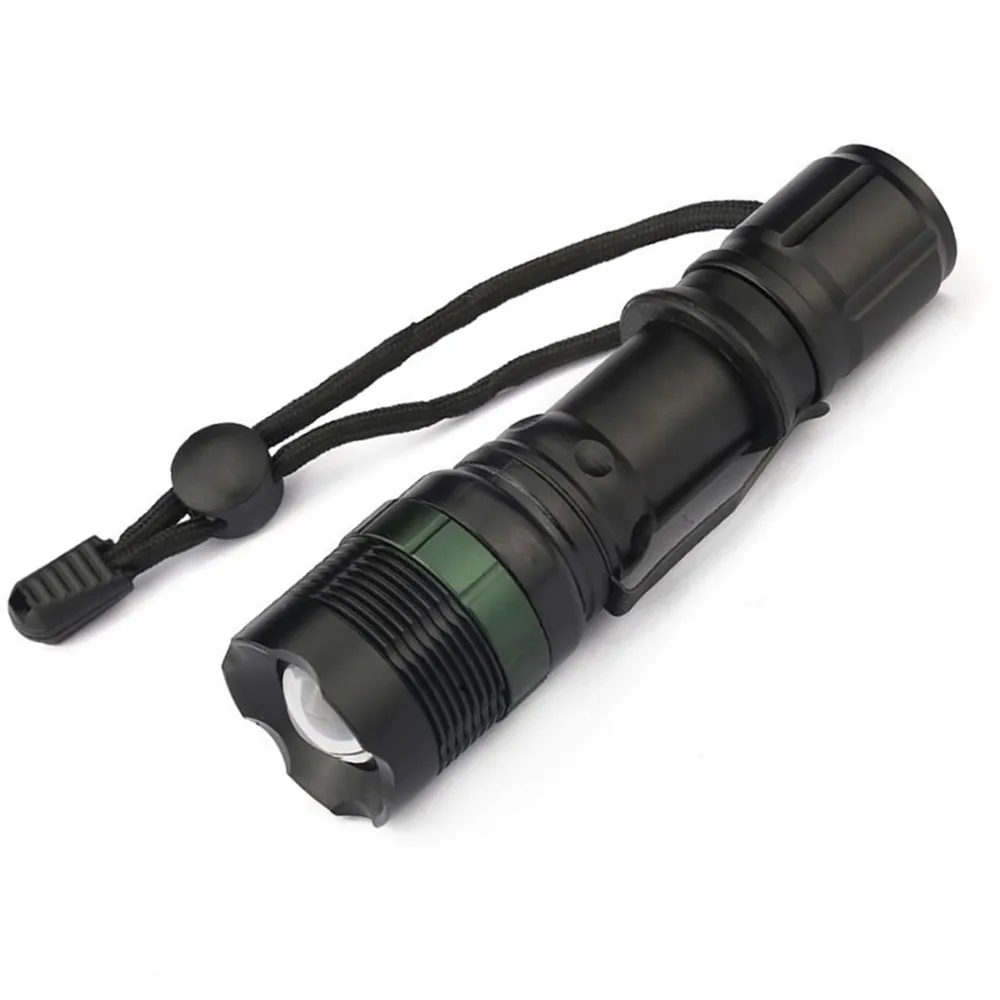 Powerful XPE Led Tactical Flashlights 18650 Rechargeable Flashlights Torches for Camping Rechargeable Battery Aluminum Alloy 10 manufacture