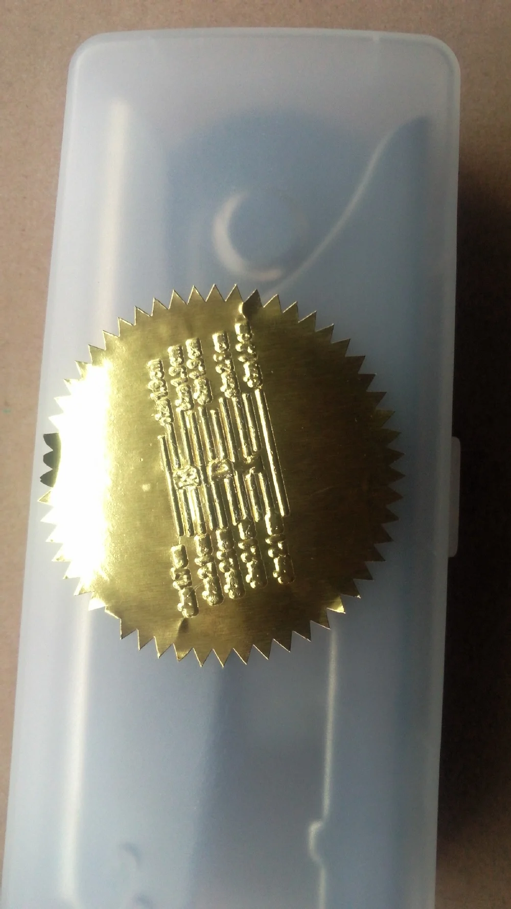 Classic Stainless Steel Pocket Embosser Seal/embosser Seal/ Emobossing