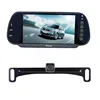 7 Inch 16:9 TFT LCD Widescreen Car Rearview Mirror Monitor with Touch Button, Bluetooth, MP5 800*480