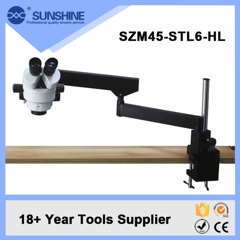 Portable Stereo Binocular Microscope With Free Adjustable Stand ... Portable Stereo Binocular Microscope With Free Adjustable Stand ...