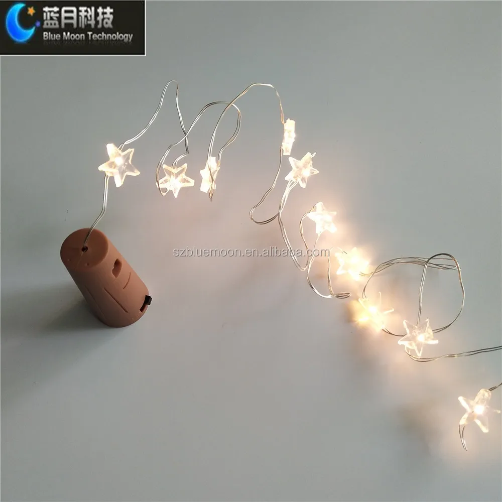 STAR TWINKLE LIGHT LED BOTTLE STOPPER IN DIFFERENT SHAPE LED MODELING LIGHT