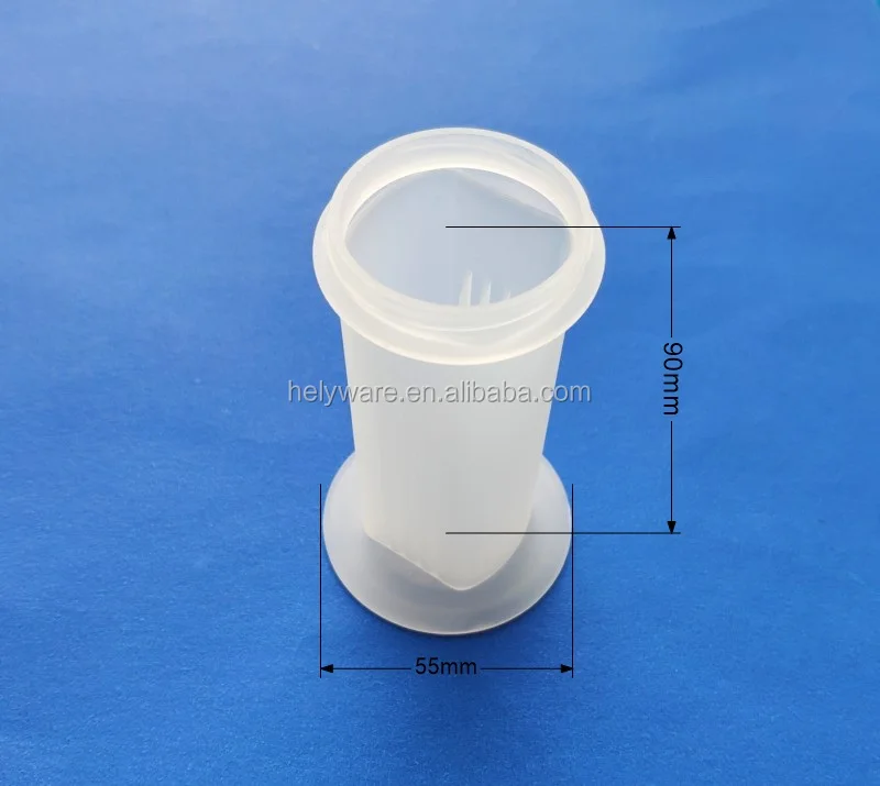 Lab use Plastic 5 place microscope slide Coplin jar staining dish ware slide staining jar