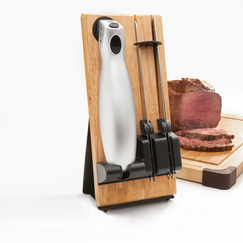 Electric Carving Slicer Kitchen Knife Cordless Rechargeable Knife