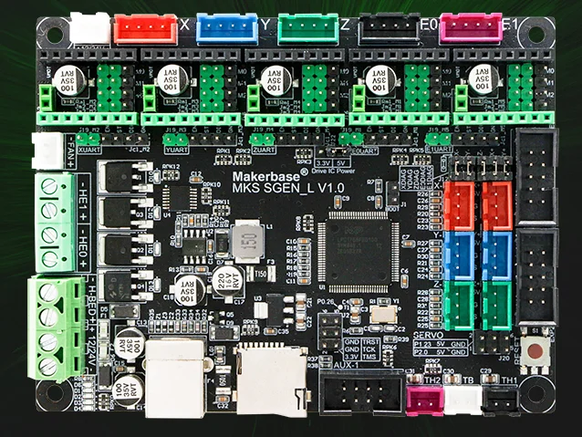 Настройка 32 bit mks платы управления 3d принтера