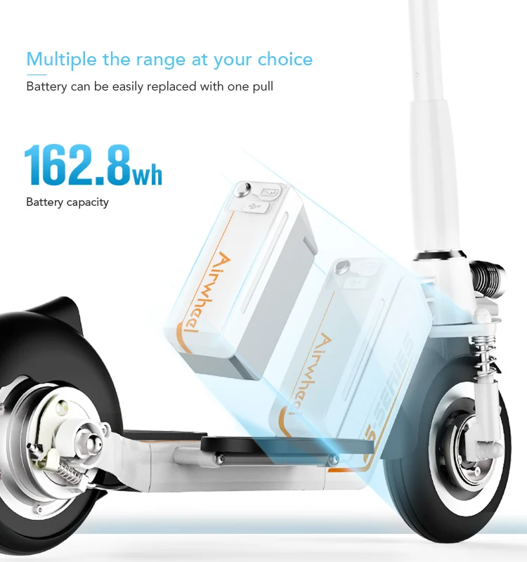 Airwheel Z5 Electric Scooter Stand Up With Replaceable Battery Buy