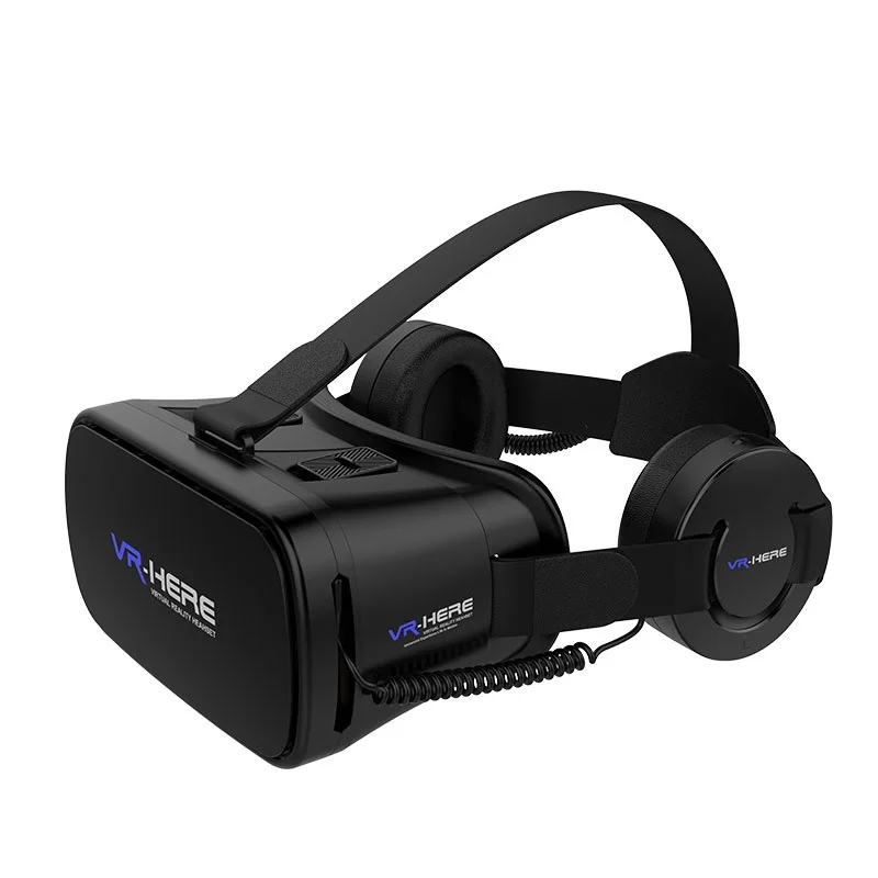 Free sample and dropshipping VR 3d Glasses blue film hot video google vr headset