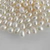 Zhuji Farm Wholesale 7-7.5mm Rice/Oval/Drop/Pear White Color AAA Freshwater Loose Natural Real Pearl
