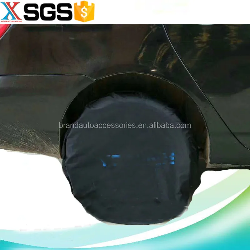 Custom Spare Tire Cover Pu Pvc Nonwoven Printed Spare Tire Cover For