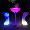 stand up bar tables / waterproof wedding bar glowing bar illuminated led cocktail table