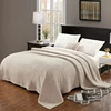 Luxury lion Fur Throw 100% microfiber Fur Bedspread Blanket King full queen light tan khaki