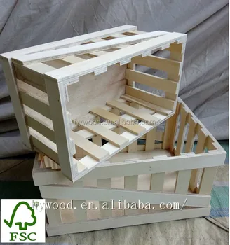 Caocounty Factory Directly Supply Batten Slat Panel Wooden Milk Crates Pine Plywood Wood Boxes Caocounty Factory Directly Supply Batten Slat Panel Wooden Milk Crates Pine Plywood Wood Boxes