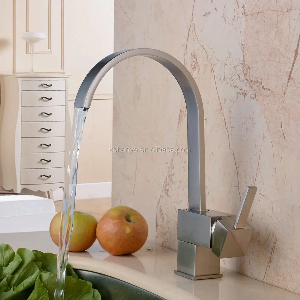 Modern Kitchen Wet Bar Sink Faucet Nickel Brush Buy Modern