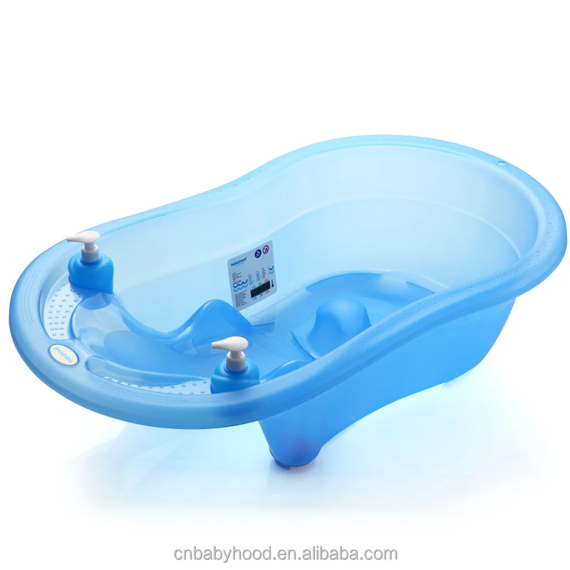 baby bath tub with thermometer