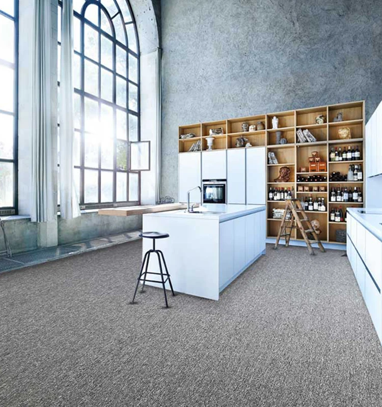 Modular Carpet Tile Multilevel Loop Pile Low Wall To Carpets For Hotel