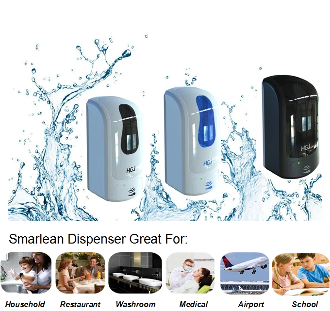 Automatic soap dispenser treatment pump and bottle