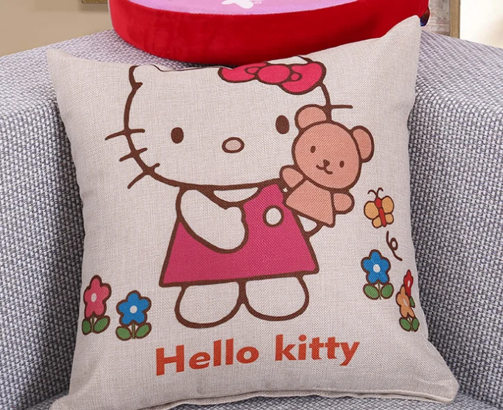 Hello Kitty Seat Chair Lumbar Support Cushion Cover Pillow Buy