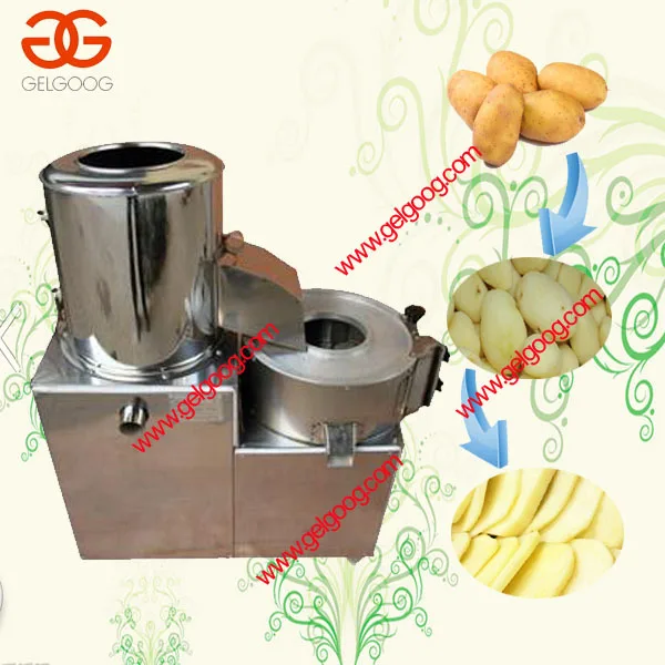 Fine Quality Potato Slicing Machine/ Commercial Potato Slicer And ...