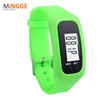 NEW cheap Sports Theme wrist bracelet foot step running milemeter counter pedometer watch